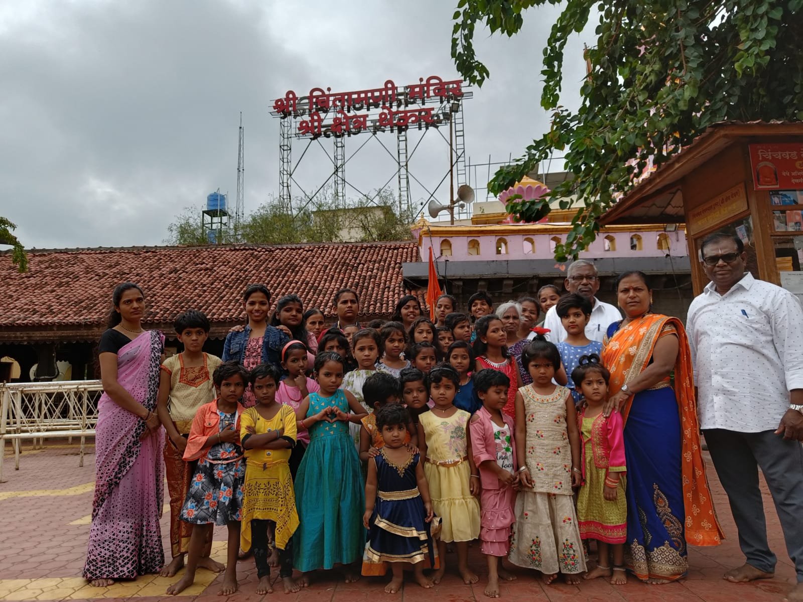 Girls receiving education and empowerment at Nirmal NGO